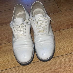 All white Stacy adams use but in great condition